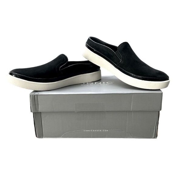 Vionic Essence Effortless Mule Sneaker Slip-On Shoes Black Women’s Size 7.5 - Picture 8 of 10